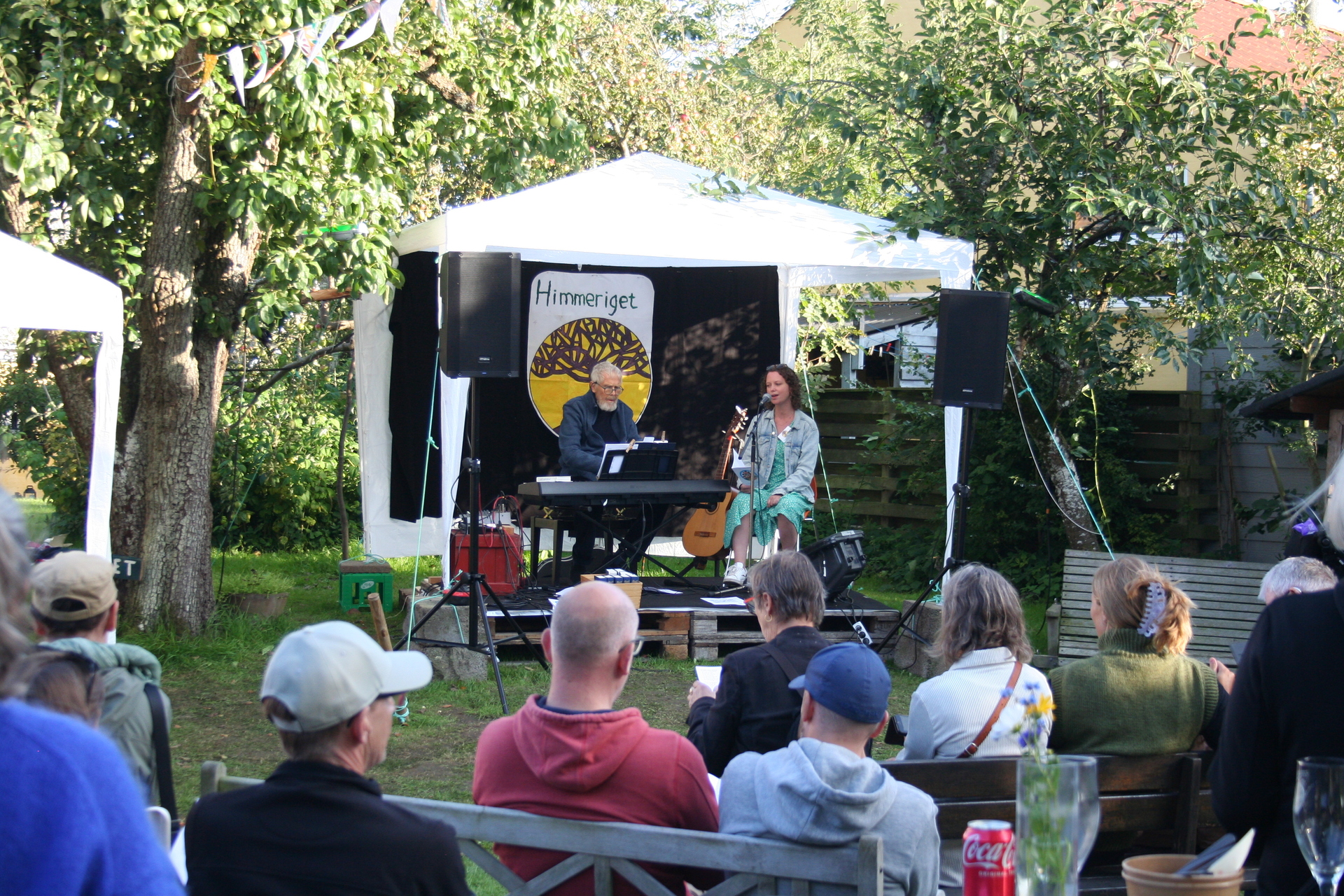 Andelshavere fra A/B Himmeriggården gav også koncert. 