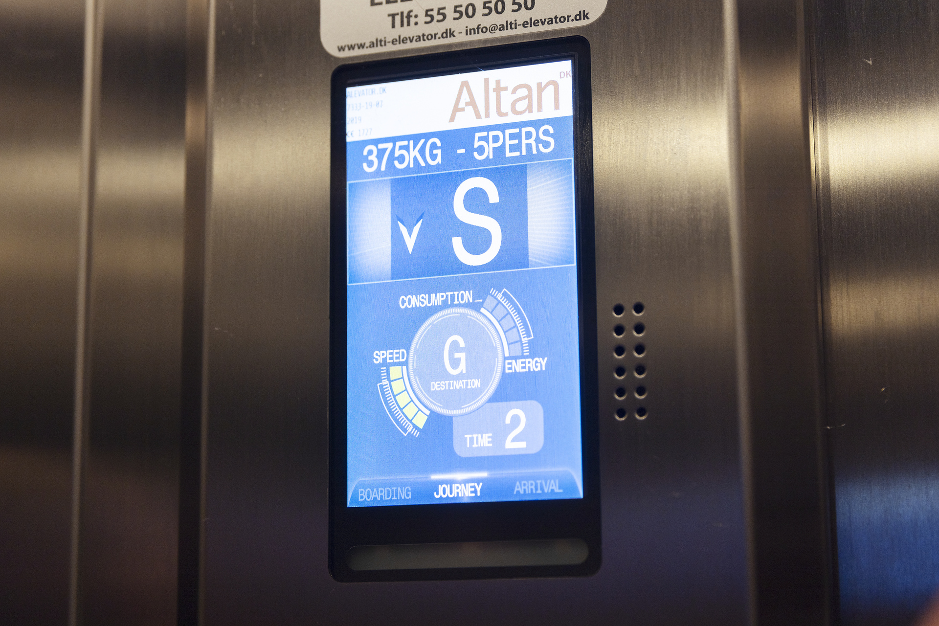 Software shows energy-emission on a daily basis, a sustainable approach in the Danish cooperative housing association.