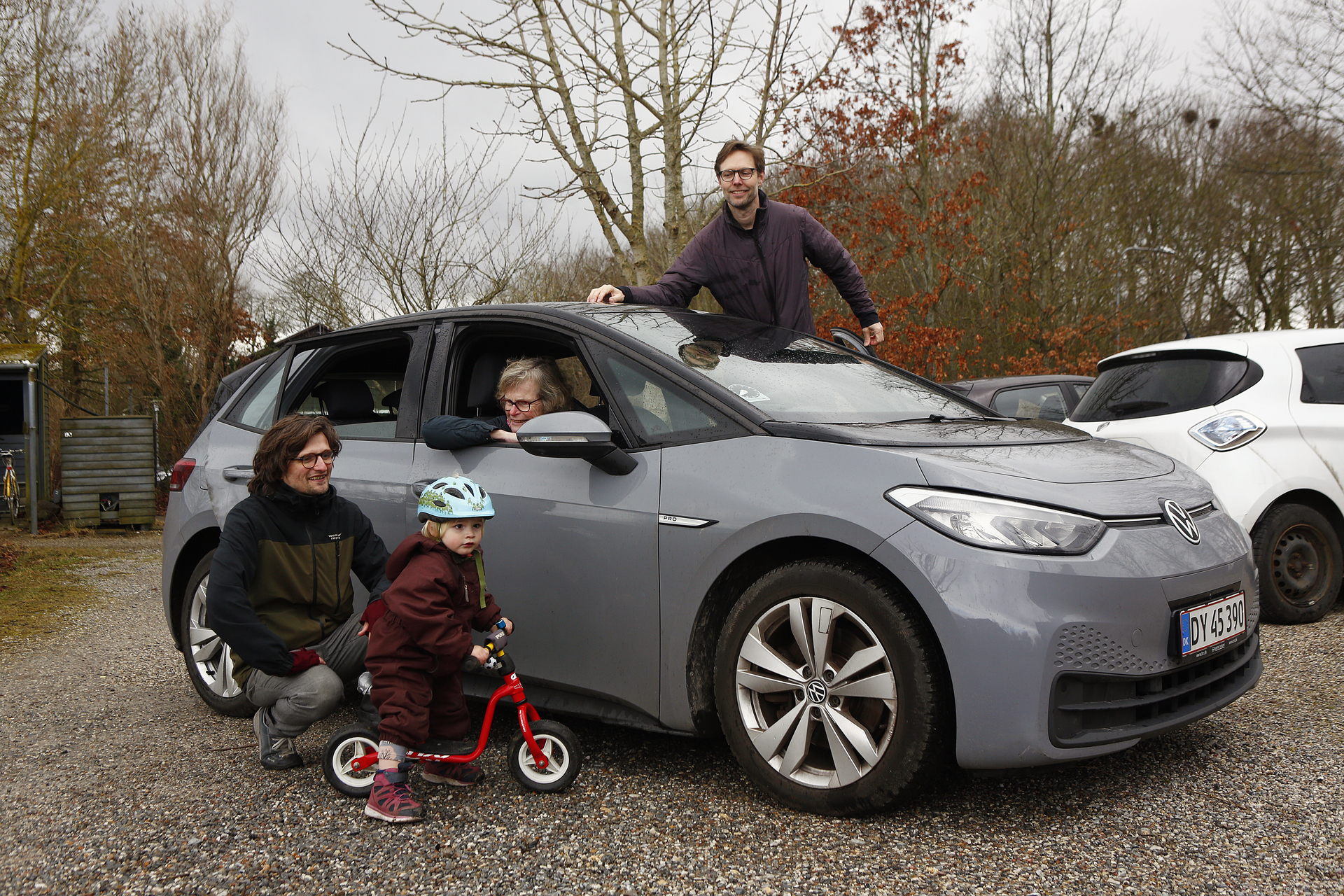 Den nyeste deleelbil er en VW ID3.