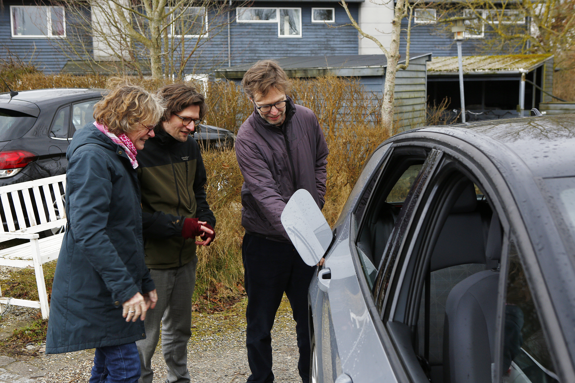 To af bilerne kører på el og kan lades op ved delebilsklubbens egen ladestander.