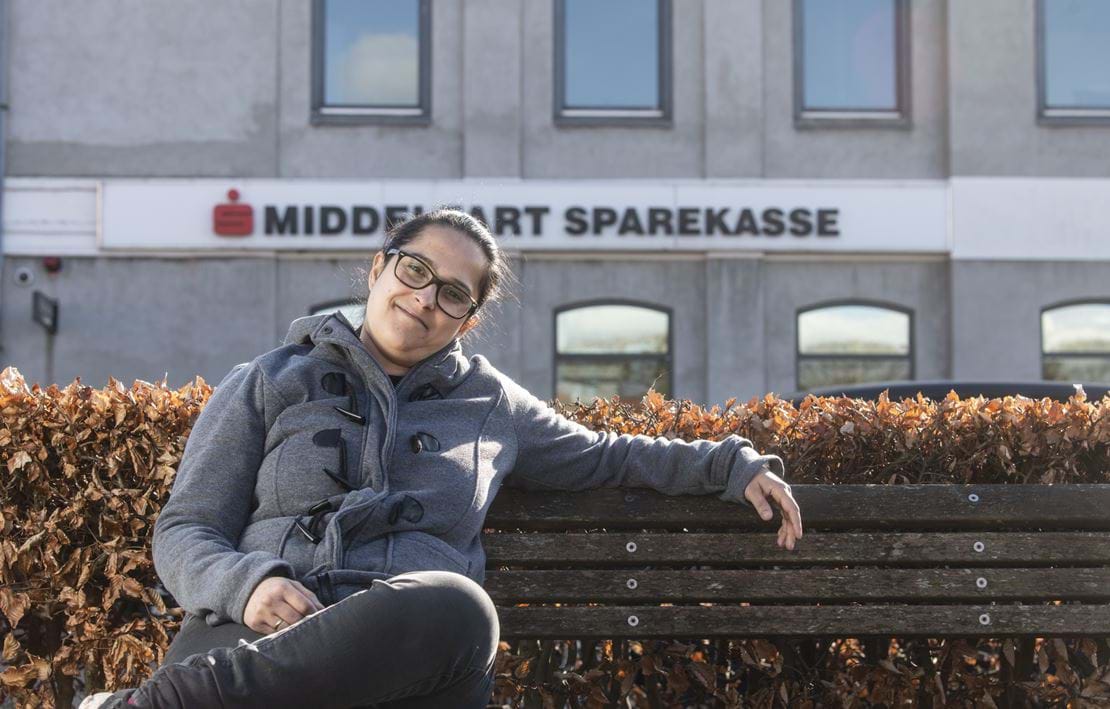 Martina Ørdrup Dürr er en af de mange andelshavere, som har oplevet stigende renter på sit andelsboliglån. Foto: Palle Skov.